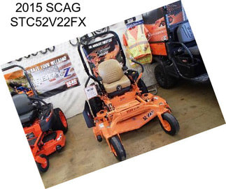 2015 SCAG STC52V22FX