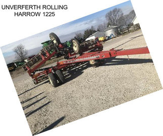 UNVERFERTH ROLLING HARROW 1225