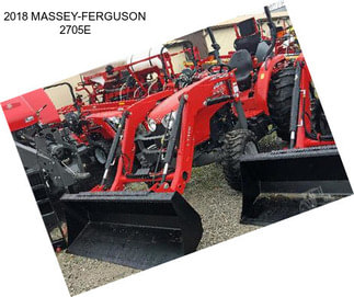 2018 MASSEY-FERGUSON 2705E