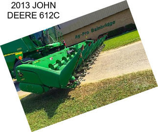 2013 JOHN DEERE 612C