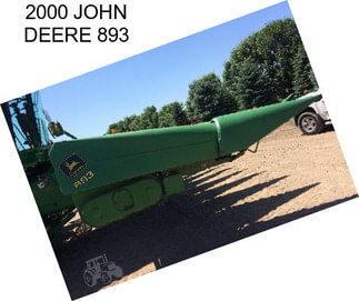 2000 JOHN DEERE 893