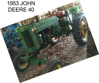 1953 JOHN DEERE 40