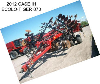 2012 CASE IH ECOLO-TIGER 870