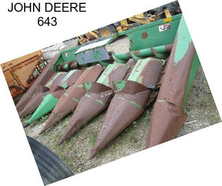 JOHN DEERE 643