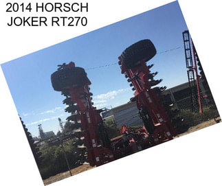 2014 HORSCH JOKER RT270