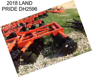 2018 LAND PRIDE DH2596