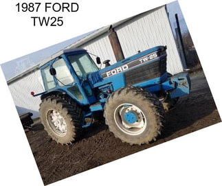 1987 FORD TW25