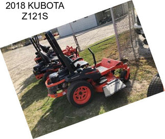 2018 KUBOTA Z121S