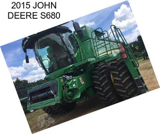 2015 JOHN DEERE S680