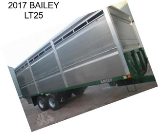 2017 BAILEY LT25