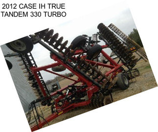 2012 CASE IH TRUE TANDEM 330 TURBO