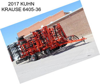 2017 KUHN KRAUSE 6405-36