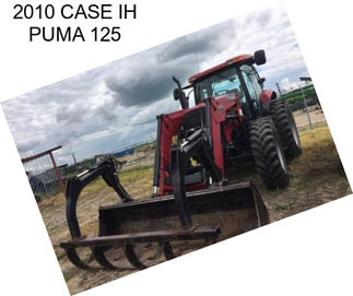 2010 CASE IH PUMA 125