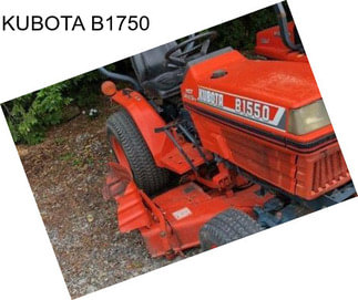 KUBOTA B1750