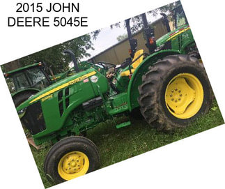 2015 JOHN DEERE 5045E