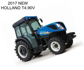 2017 NEW HOLLAND T4.90V