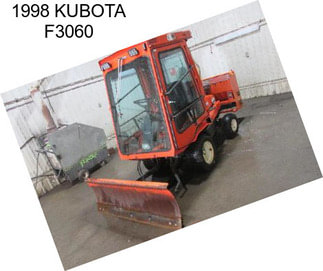 1998 KUBOTA F3060