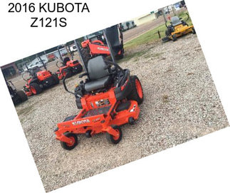 2016 KUBOTA Z121S