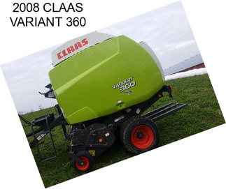 2008 CLAAS VARIANT 360