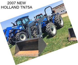 2007 NEW HOLLAND TN75A