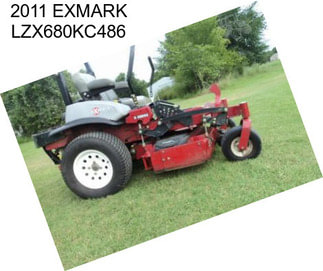 2011 EXMARK LZX680KC486