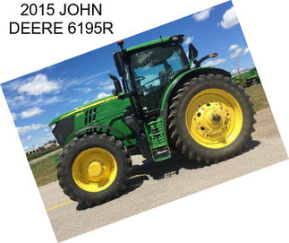 2015 JOHN DEERE 6195R