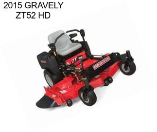 2015 GRAVELY ZT52 HD