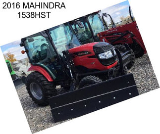 2016 MAHINDRA 1538HST