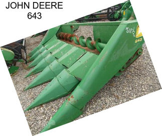 JOHN DEERE 643