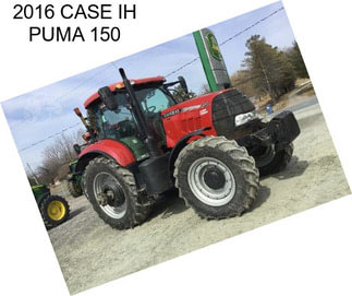 2016 CASE IH PUMA 150