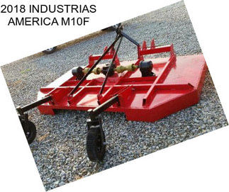 2018 INDUSTRIAS AMERICA M10F