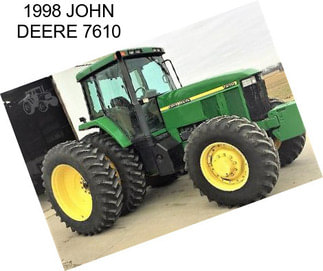 1998 JOHN DEERE 7610