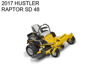 2017 HUSTLER RAPTOR SD 48