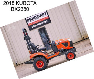 2018 KUBOTA BX2380