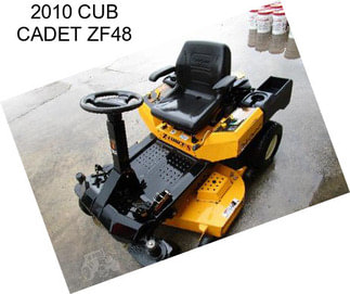 2010 CUB CADET ZF48