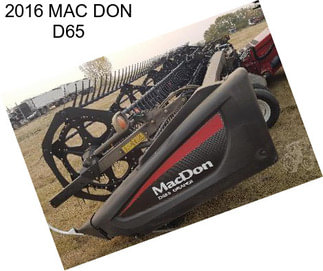 2016 MAC DON D65