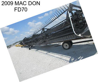 2009 MAC DON FD70