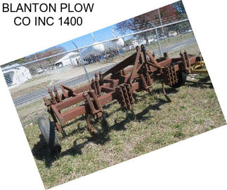 BLANTON PLOW CO INC 1400