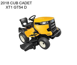 2018 CUB CADET XT1 GT54 D