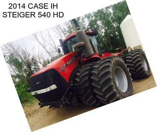 2014 CASE IH STEIGER 540 HD