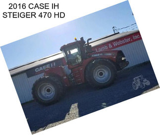 2016 CASE IH STEIGER 470 HD