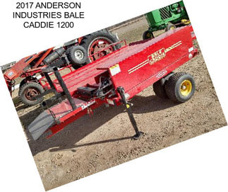 2017 ANDERSON INDUSTRIES BALE CADDIE 1200