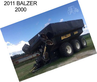 2011 BALZER 2000