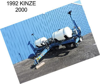 1992 KINZE 2000