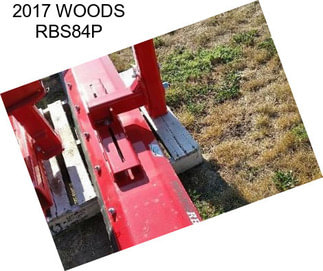 2017 WOODS RBS84P