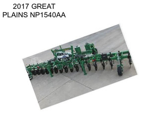 2017 GREAT PLAINS NP1540AA