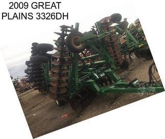 2009 GREAT PLAINS 3326DH