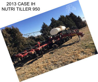 2013 CASE IH NUTRI TILLER 950