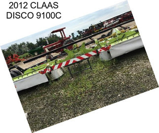 2012 CLAAS DISCO 9100C