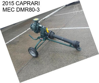 2015 CAPRARI MEC DMR80-3